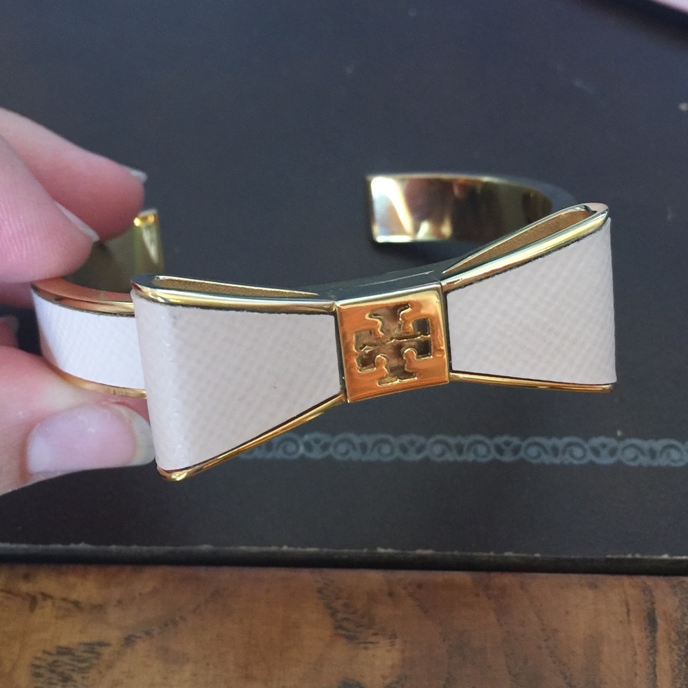 Tory Burch bow cuff bracelet